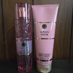 Bath & Body Works Always Fleur Pink Set